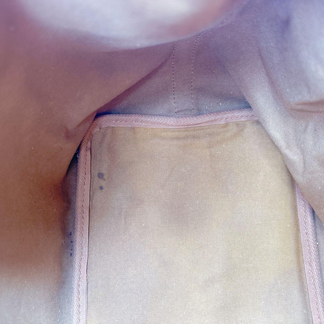 ルイヴィトン　モノグラム　巾着　ショルダーバッグ　プチノエ