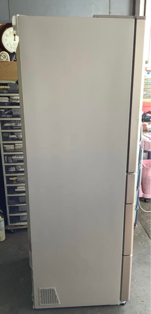 5ドア冷蔵庫 日立 R-S4000GL(XN) 401L 16年製 真空チルド