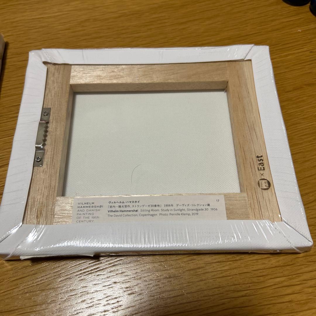 ハマスホイ展 ミニチュアキャンバス