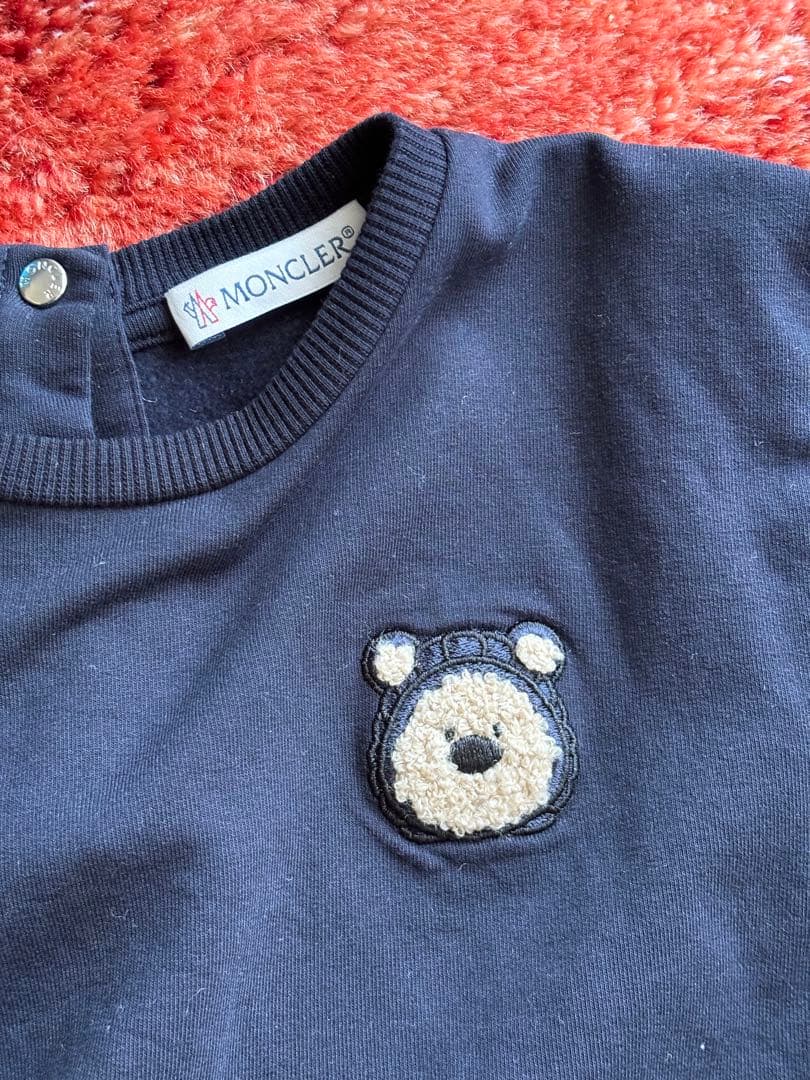 【2月21日まで】モンクレール　キッズスエットセットアップ　モンクレールベアー