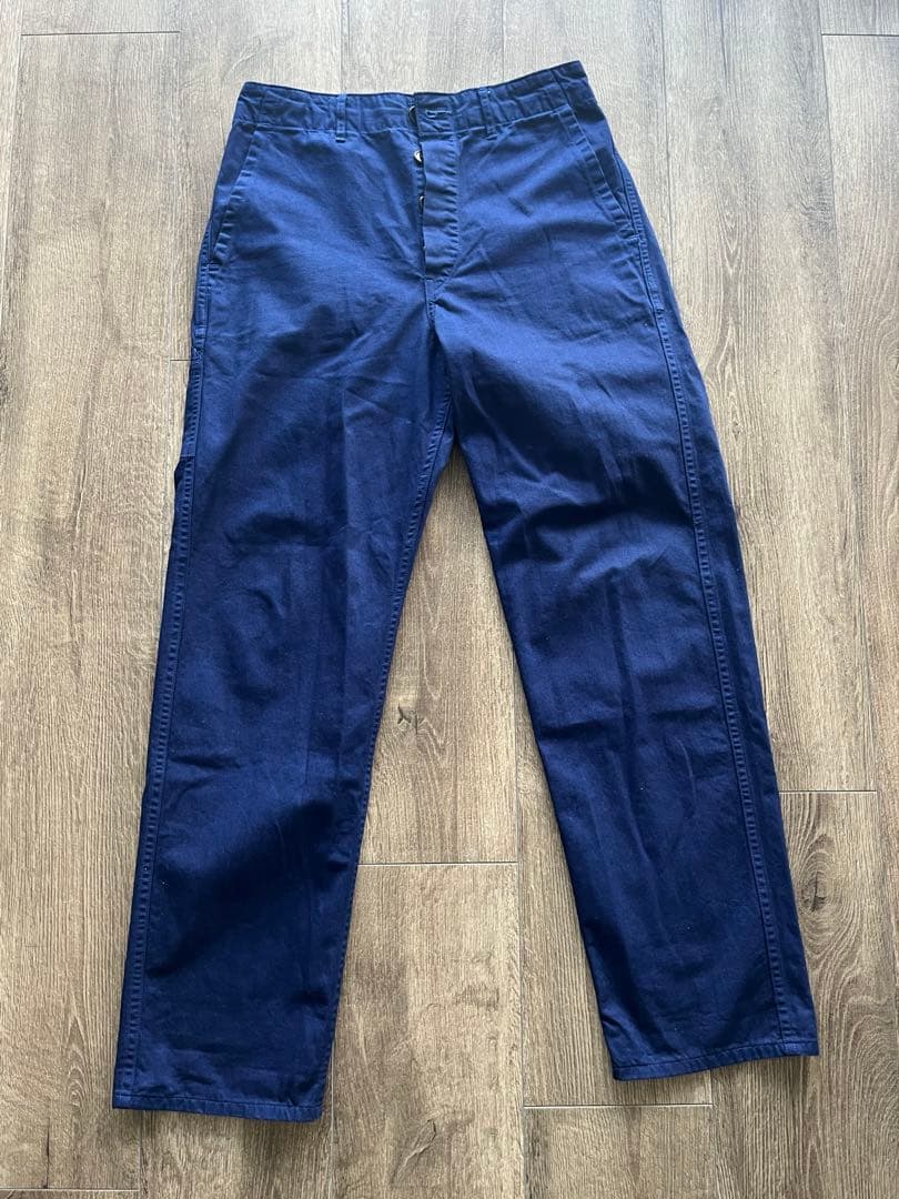 orSlow ネイビー ワークパンツMサイズ orSlow _フレンチワークパンツ / Navy | R1