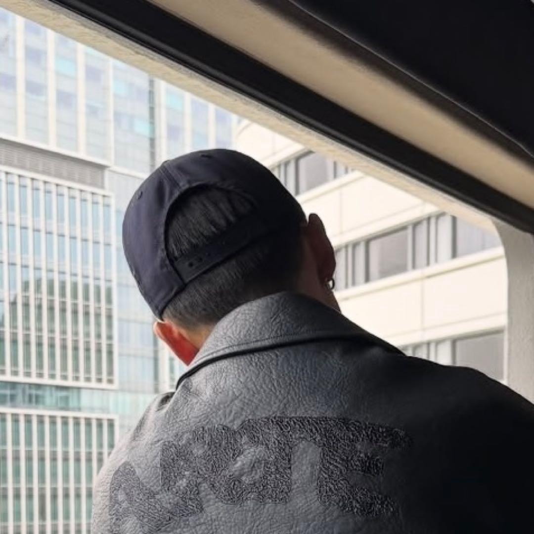 美品❗️】 oMA studios キャップ ブナ USA ネイビー - メルカリ