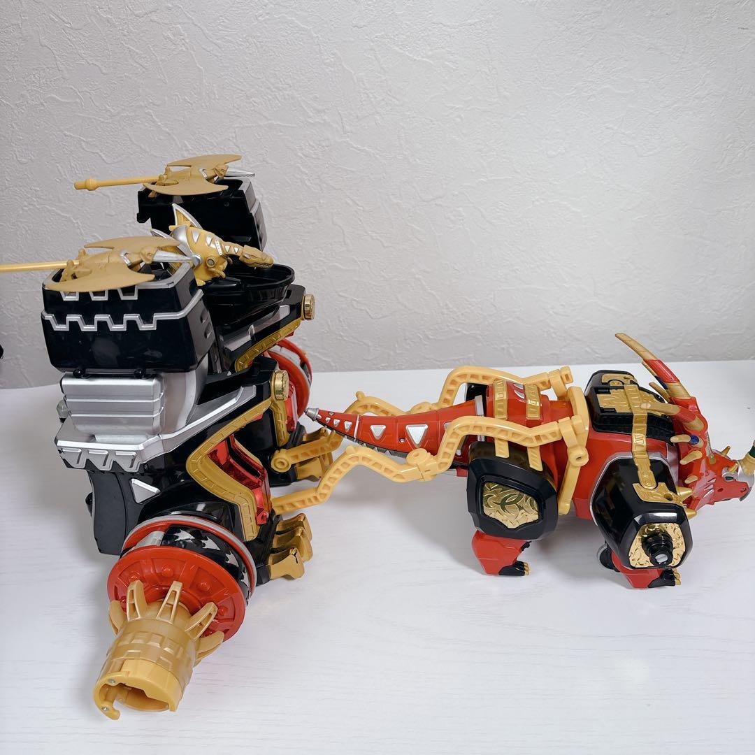 動作良好】DX 爆竜合体マックスオージャ パキケロナグルスセット