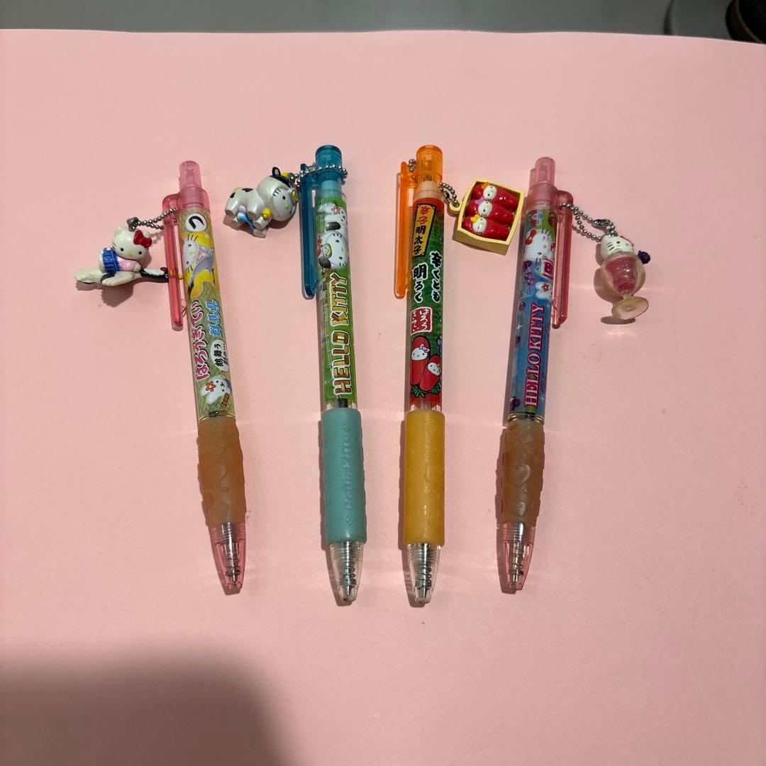ご当地キティボールペン、シャープペン 40本まとめ売り ハローキティ