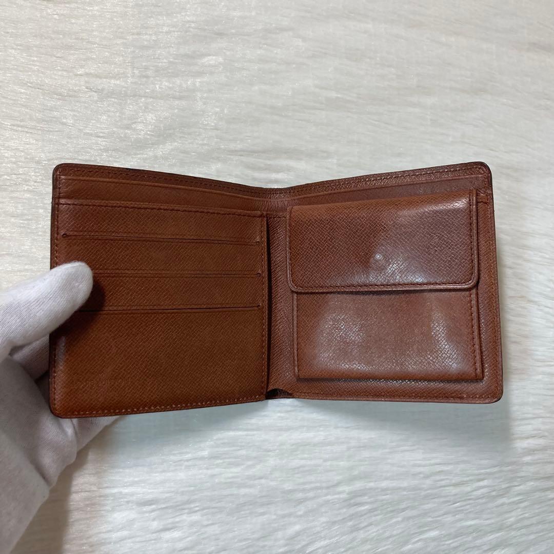 LV ルイヴィトン モノグラム ポルトビエ モネ M61665 二つ折り財布