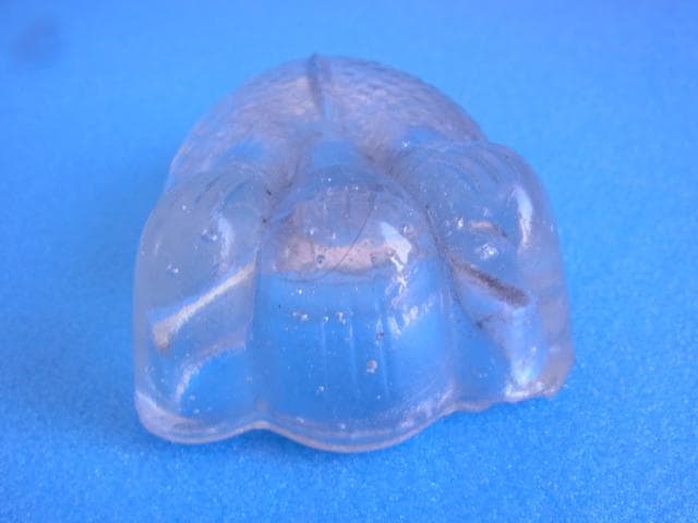 戦前 金魚型 ガラス ぺろぺろ とろとろ 古い菓子型 昭和初期 大正 型