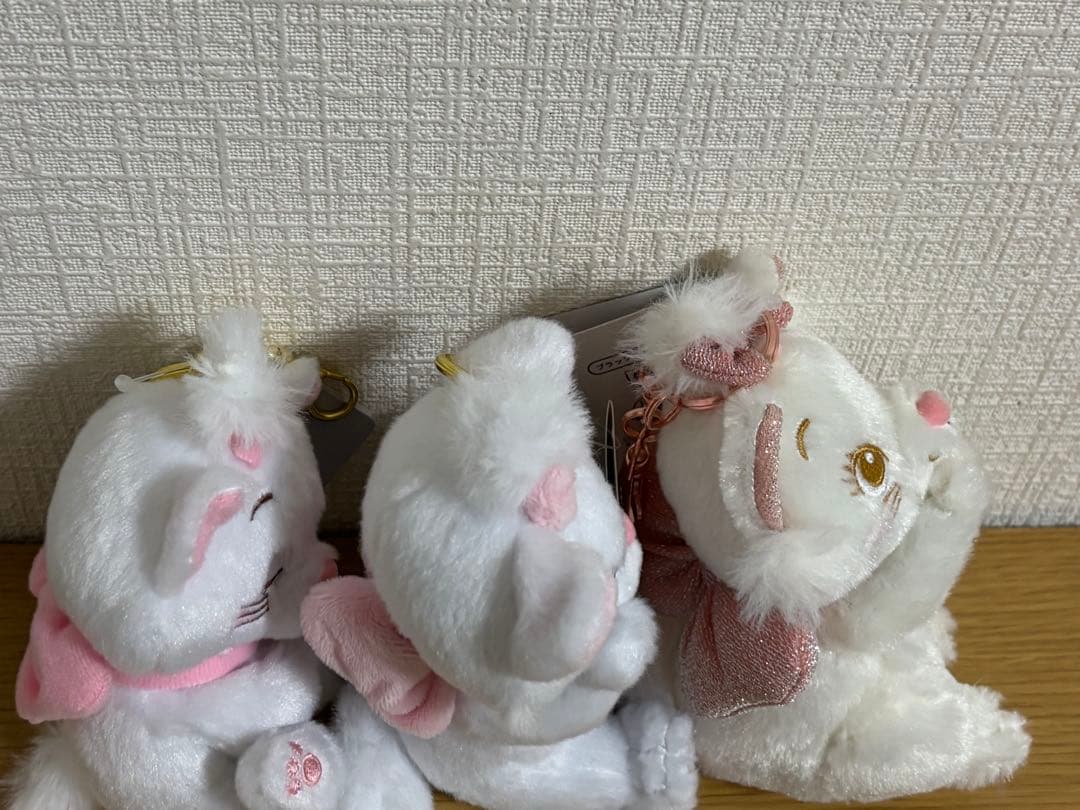 おしゃれキャット　マリー　ぬいぐるみ　キーチェーン　5点　ディズニーストア　#1