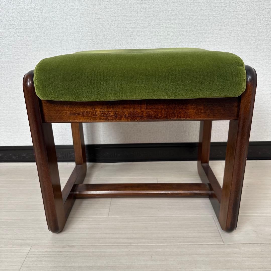 カリモク コロニアル オットマン スツール フットスツール 腰掛け ※i4※