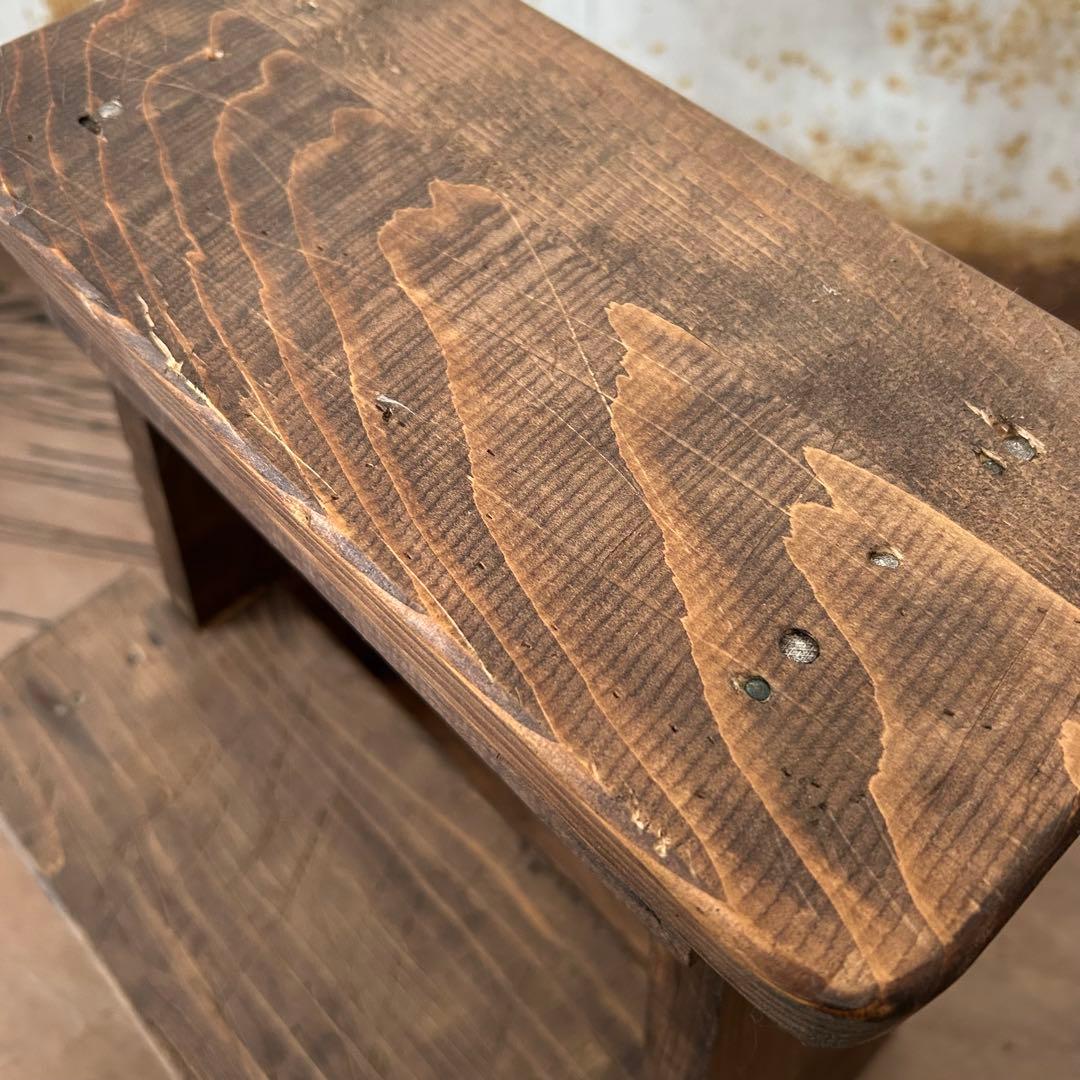 木製】 踏み台 棚 キャンディーノ 木製踏み台、棚 キャンディーノ様