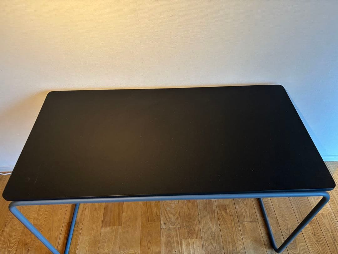 無印良品スチールパイプデスクL 1200 ダークグレー