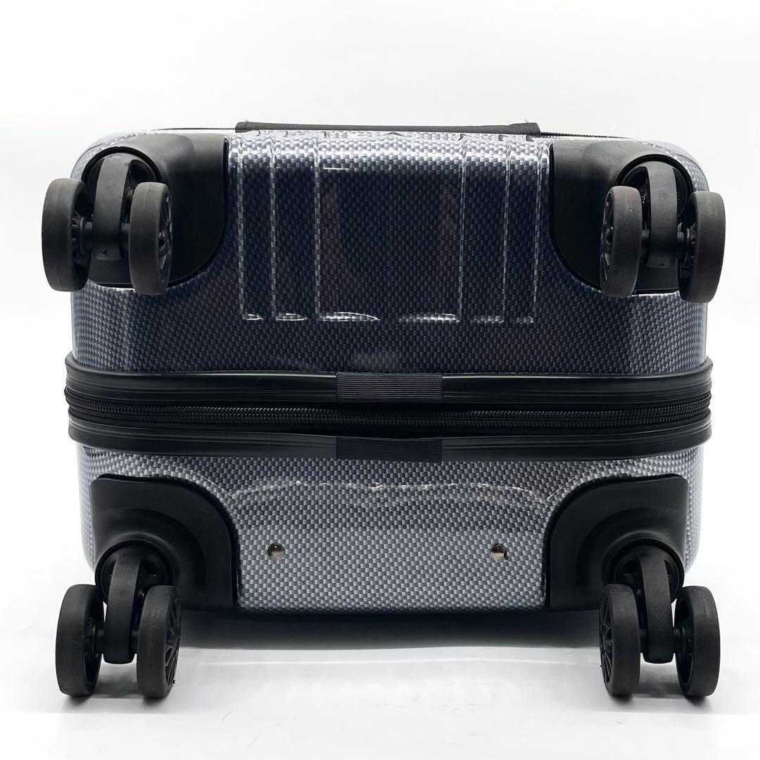 美品】エース プリズム スーツケース 4輪 33L 機内持ち込み可 ネイビー