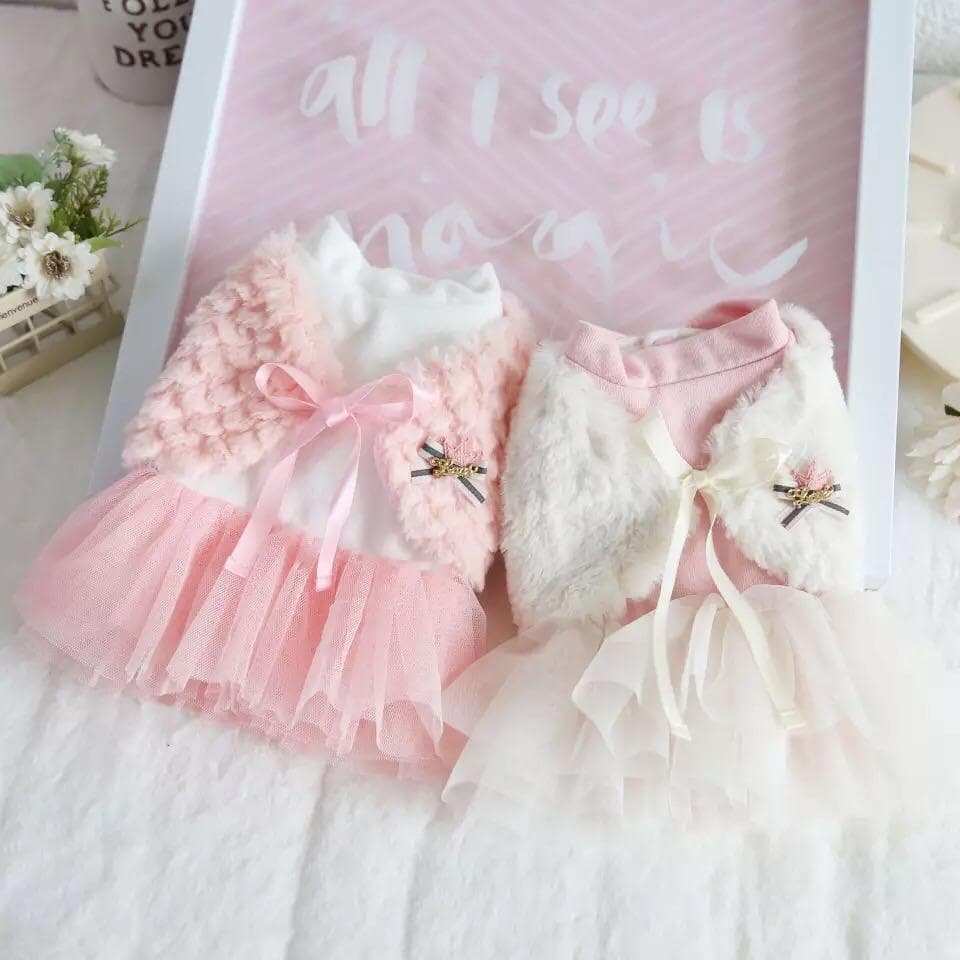 【値下げ】0230-2犬服ワンちゃん服冬服 かわいいフリルワンピース王冠飾り 楽天市場】フリル（適正犬種ミニチュア シュナウザー）（犬用品