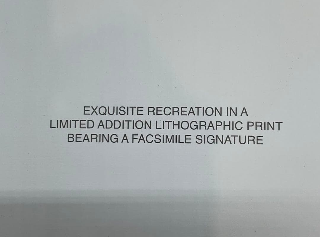 【訳あり】カルメン マルク シャガール リトグラフ 500部 限定 証明書有り