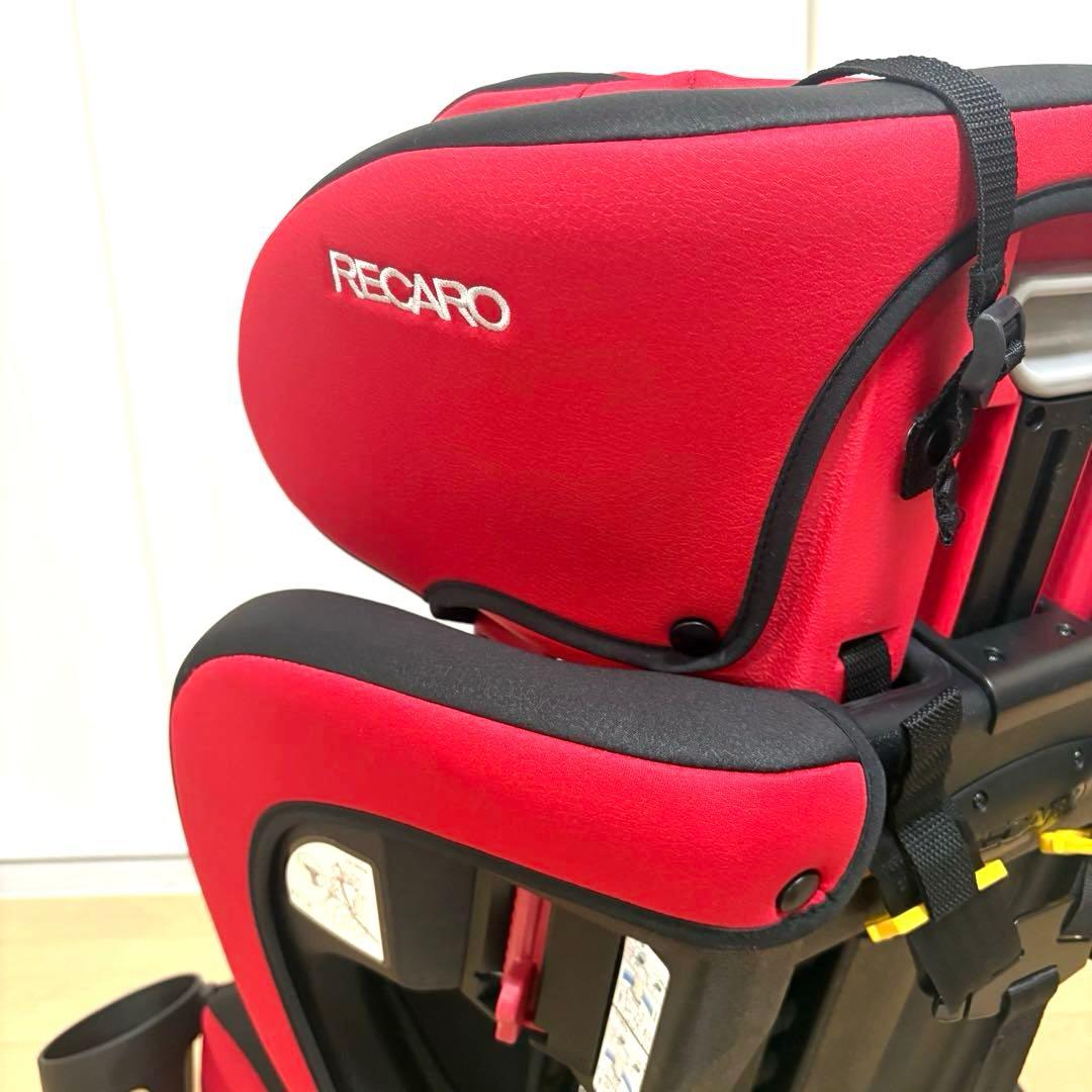 極美品】レカロ J1 SELECT カーディナルレッド チャイルドシート