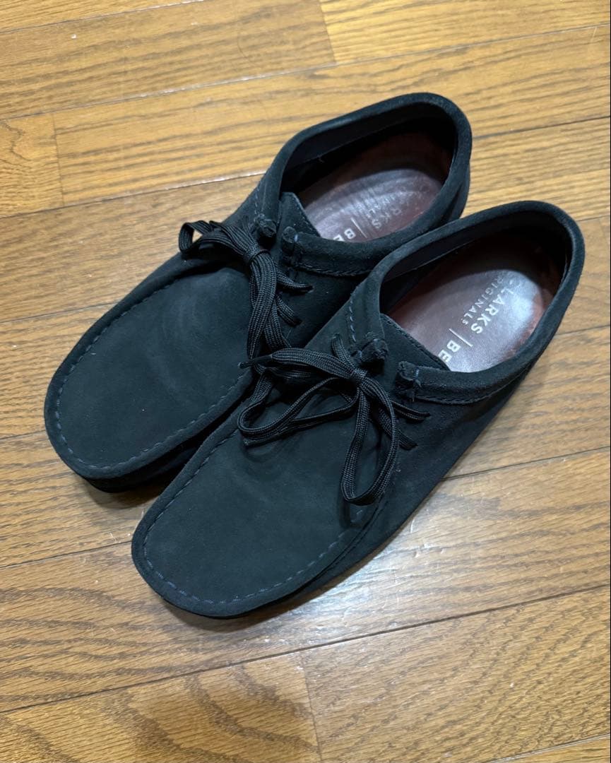 Clarks BEAMS別注 Wallabee GORE-TEX ダークネイビー