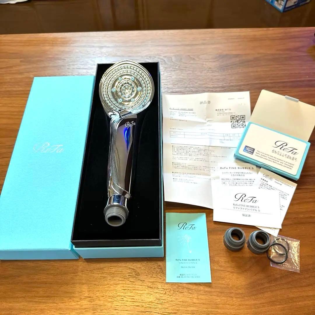 【再値下げ‼︎】ReFa リファ ファインバブル S シャワーヘッド　正規品 ReFa（リファ） シャワーヘッド ファイン バブル ピュア RS-AM-02B