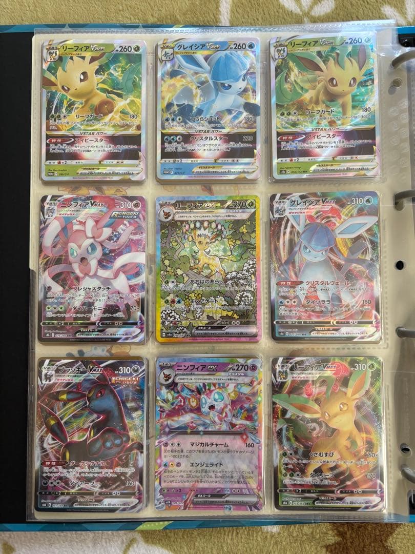 【引退品】ブラッキーex SAR＆マックピカチュウ含む 豪華90枚＋ファイル付