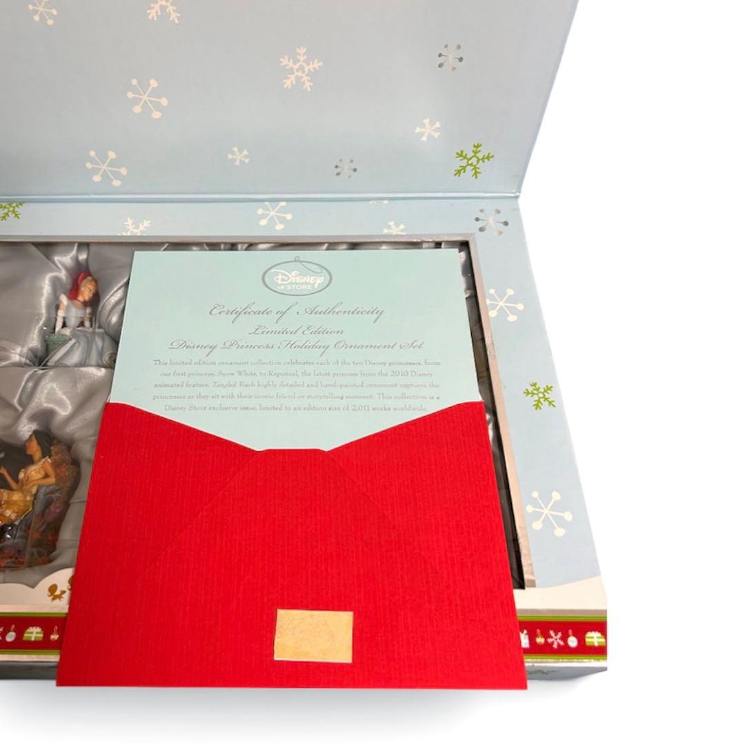 【希少】ディズニープリンセス ホリデーオーナメントセット　2011年版