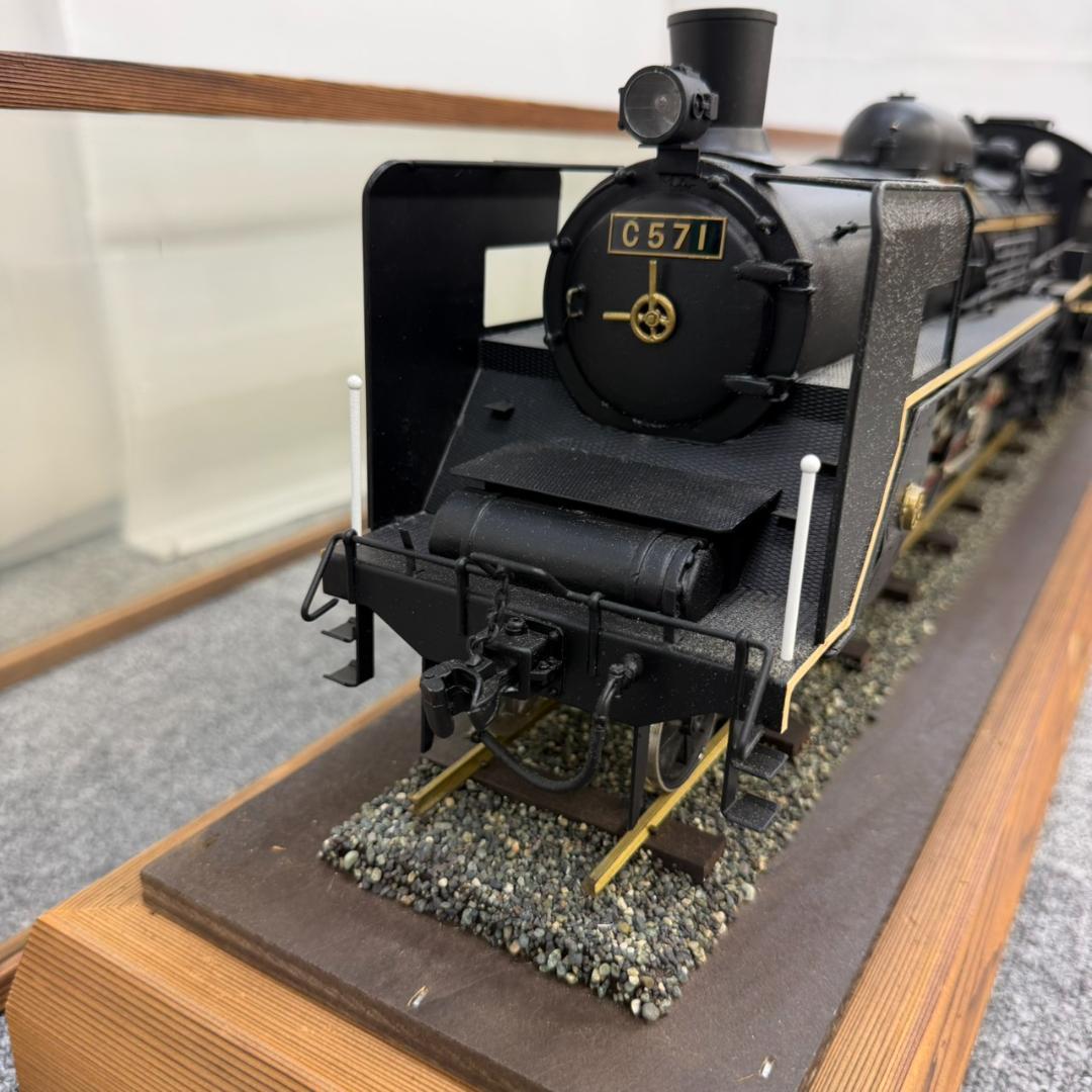 た*つ様 773776 レア C571 蒸気機関車 模型 鉄道