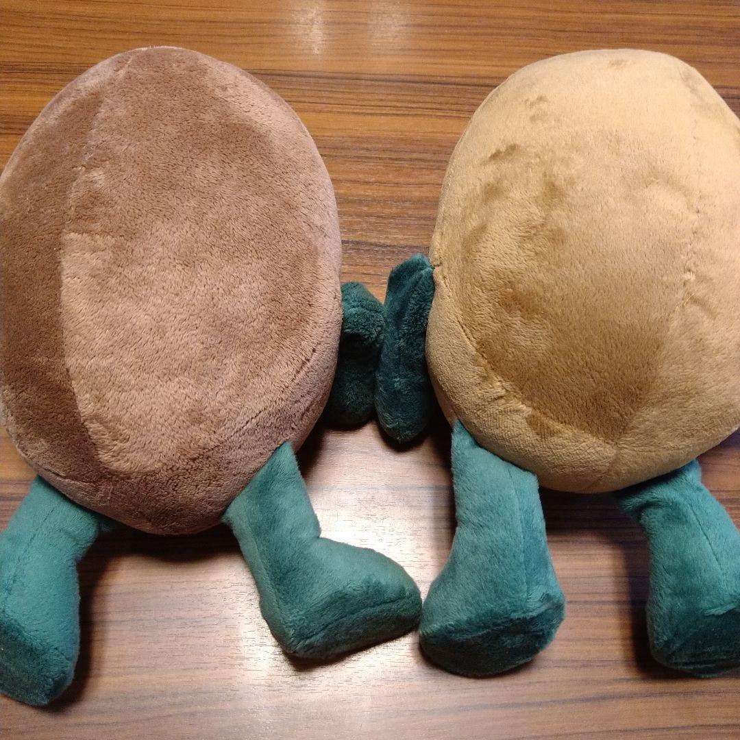 ゼスプリキウイブラザーズぬいぐるみ　中2体　小2体セット