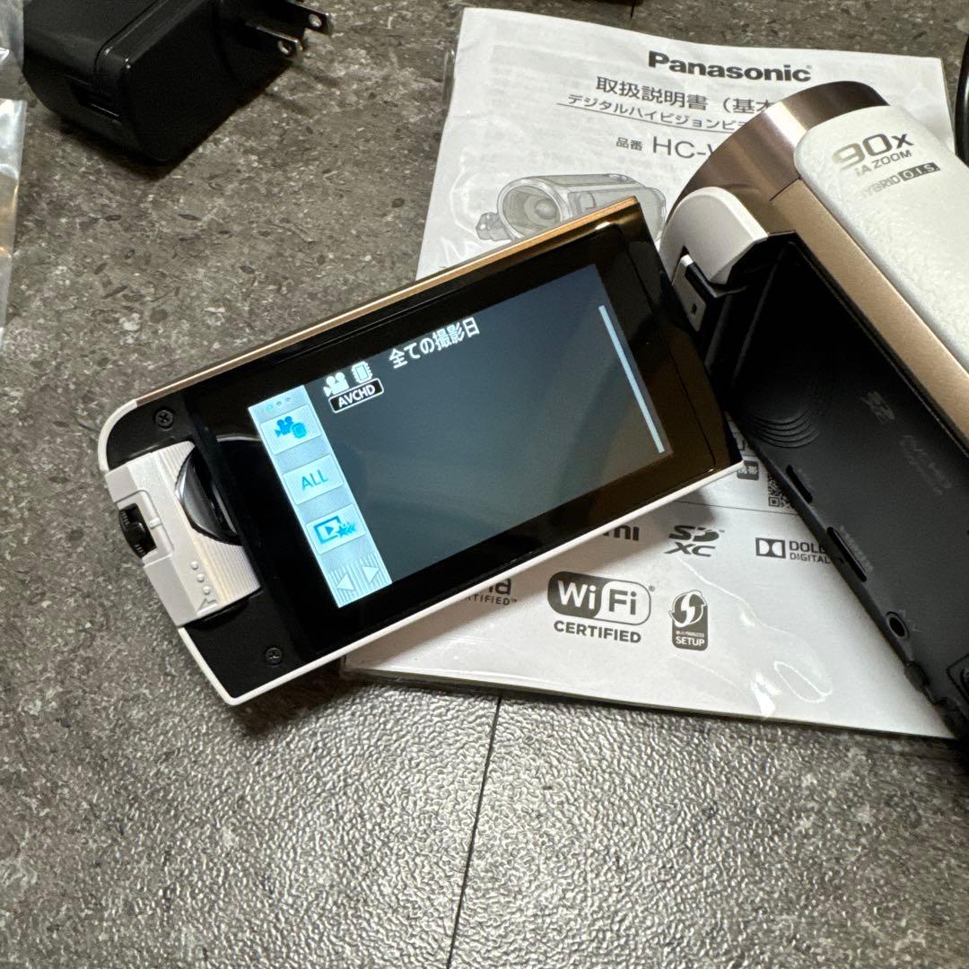 ほぼ未使用　【卒業・卒園式におすすめ】HC-W580M ビデオカメラ