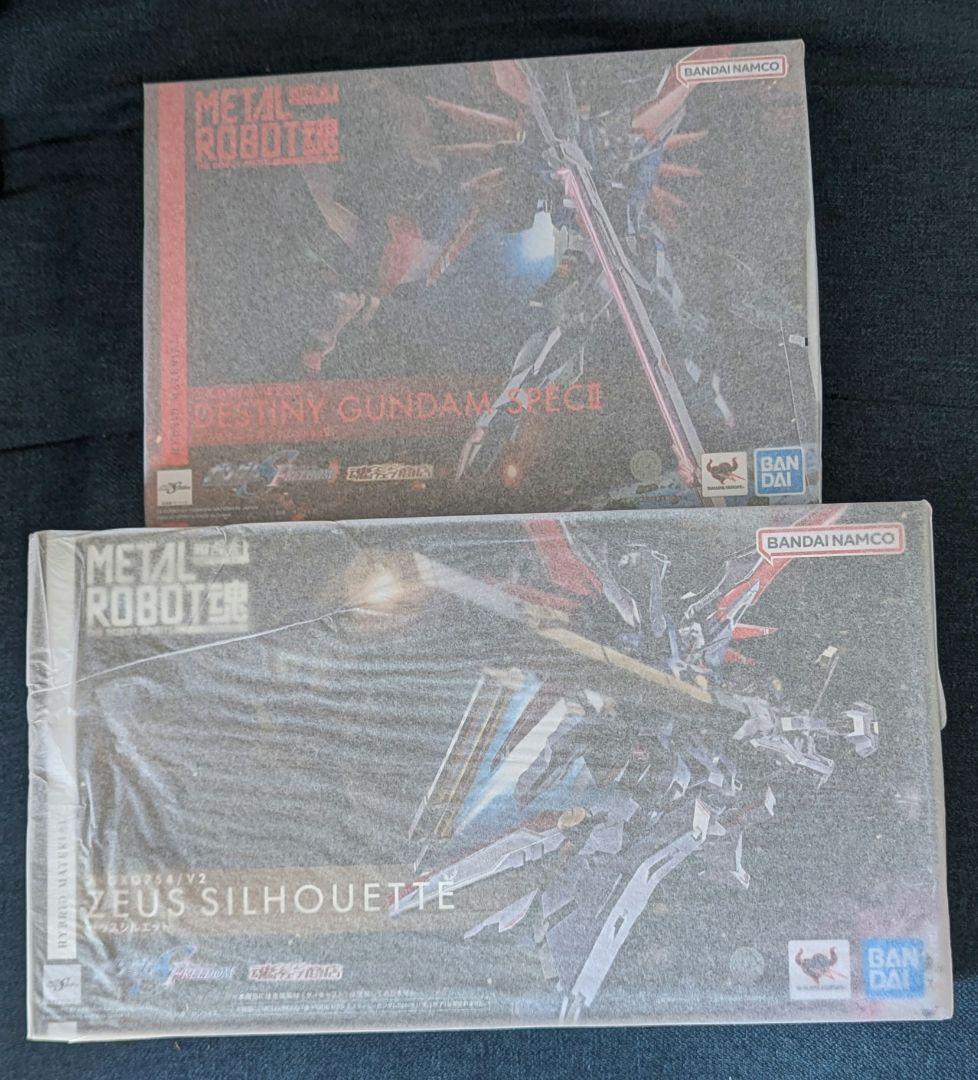 L ROBOT魂 デスティニーガンダムSpecII+ゼウスシルエット