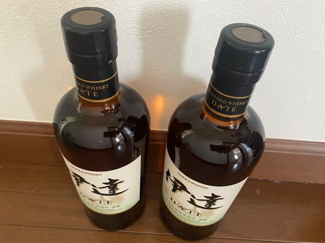 ウイスキー伊達 2本セット宮城県限定未開封箱付き