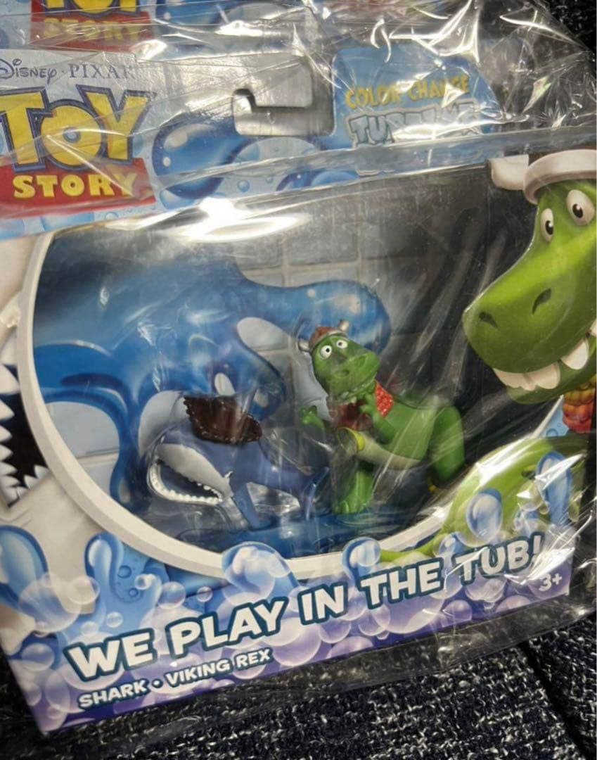 トイストーリー パーティーザウルスレックス レックスはお風呂の王様