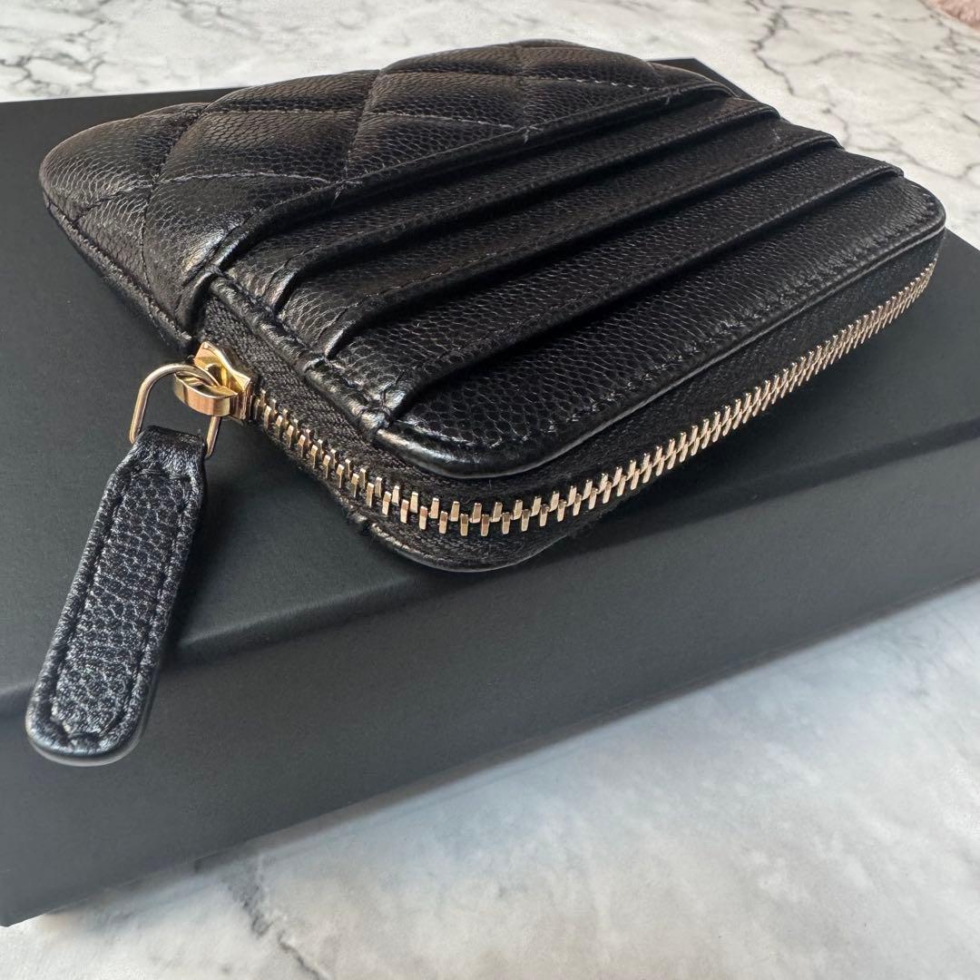 【ちょぴん様】シャネル タイムレスクラシック クラシック ジップ パース