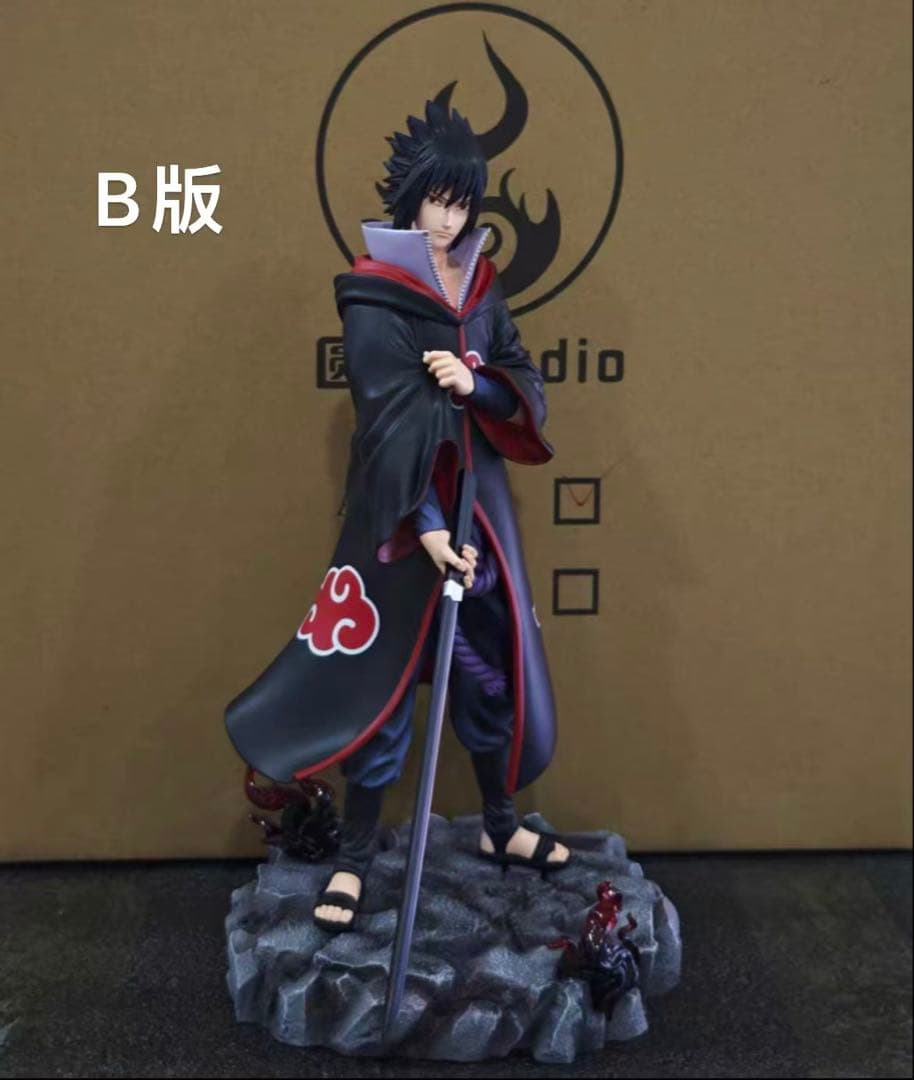 ナルト うちはサスケ ガレージキット ガレキ スタチュー⑥④