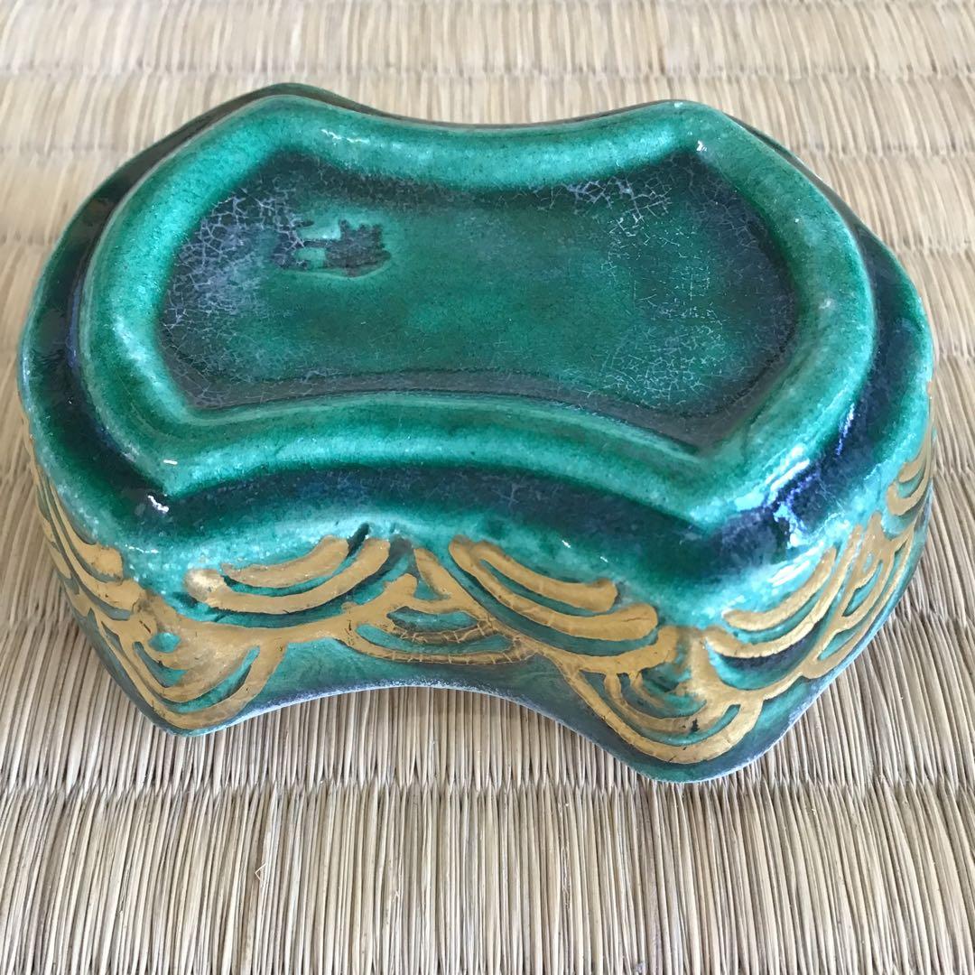 茶道具 香合 分銅亀香合 瑞山作 共箱 S149KG