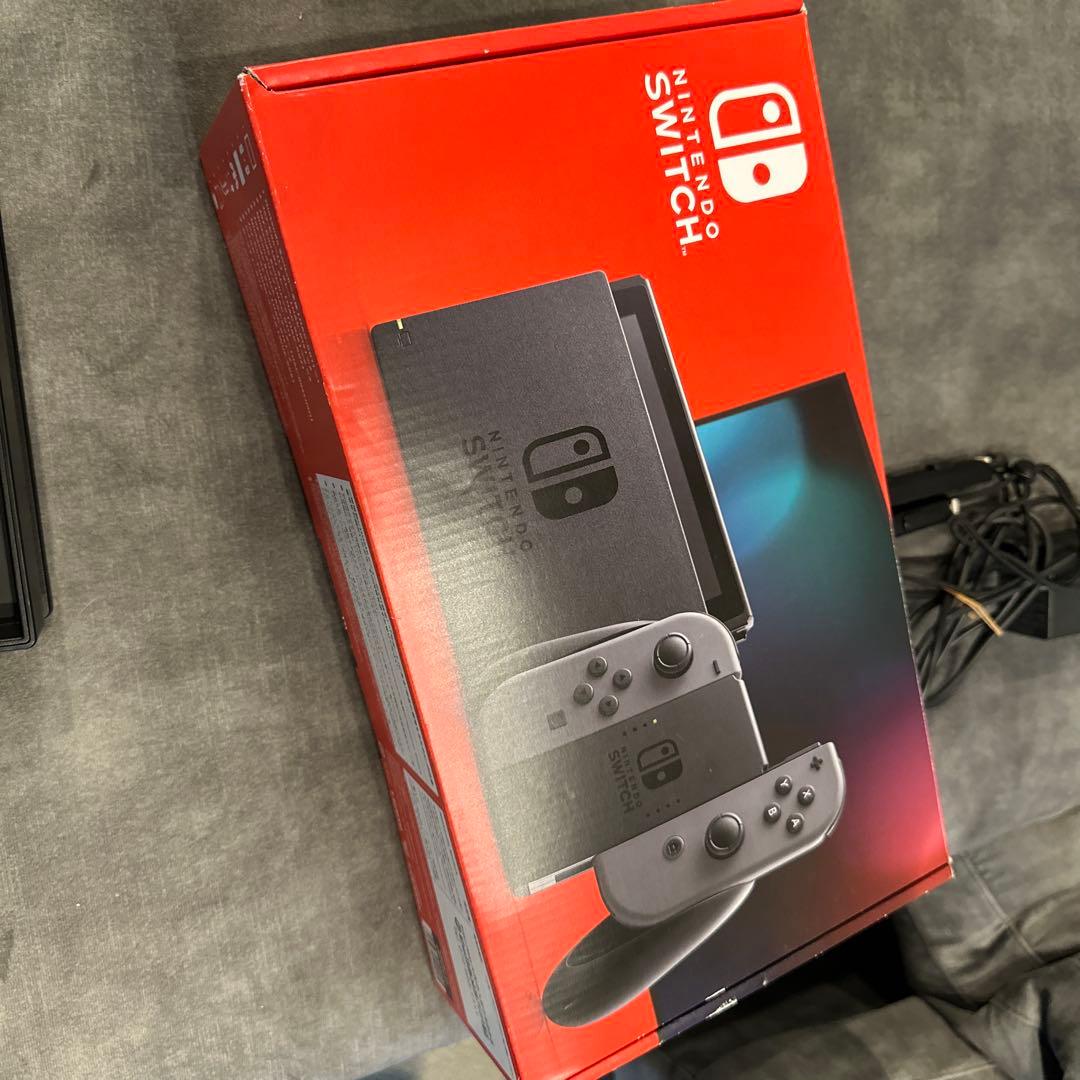 sugar3470　Nintendo Switch グレー 本体・付属品