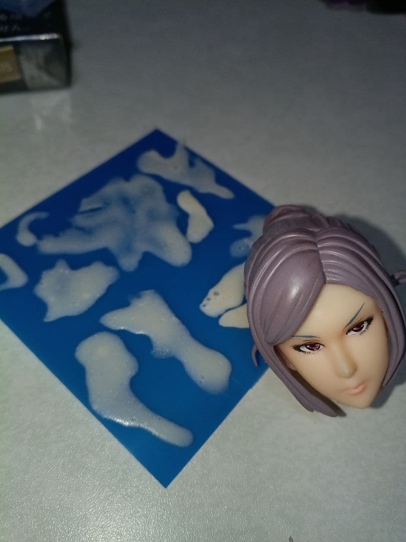 セクシーフィギュア　巨大1/4スケール　ヘッド２種　自作練乳シール付き