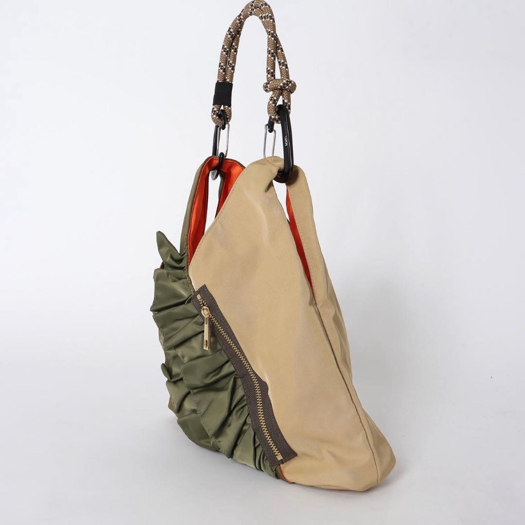 RISLEY OUTDOOR PRODUCTS コラボ　フリルショルダーバッグ