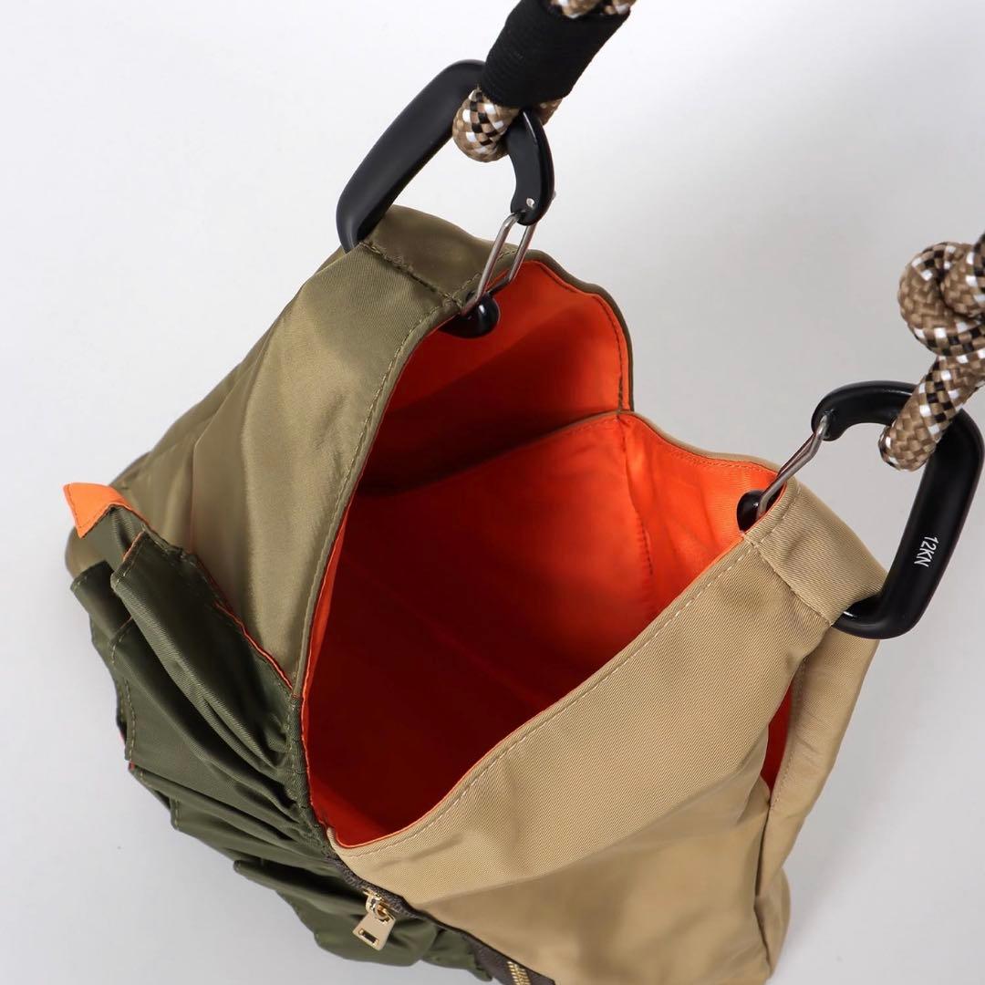 RISLEY OUTDOOR PRODUCTS コラボ　フリルショルダーバッグ