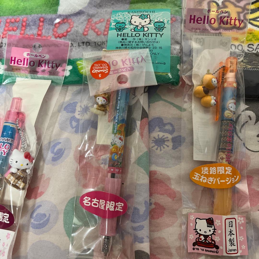 キティちゃんボールペンタオルご当地セット