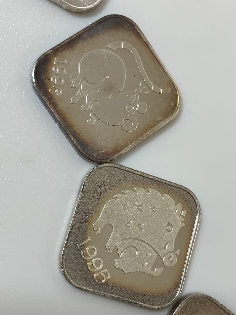 造幣局 純銀 銀 silver メダル 5枚セット 桜の通り抜け 記念 おまとめ