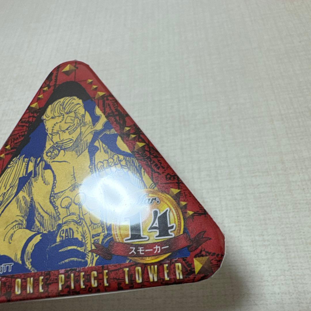 ワンピースタワー限定 トンガリバースデー缶バッジ スモーカー 3/14 未
