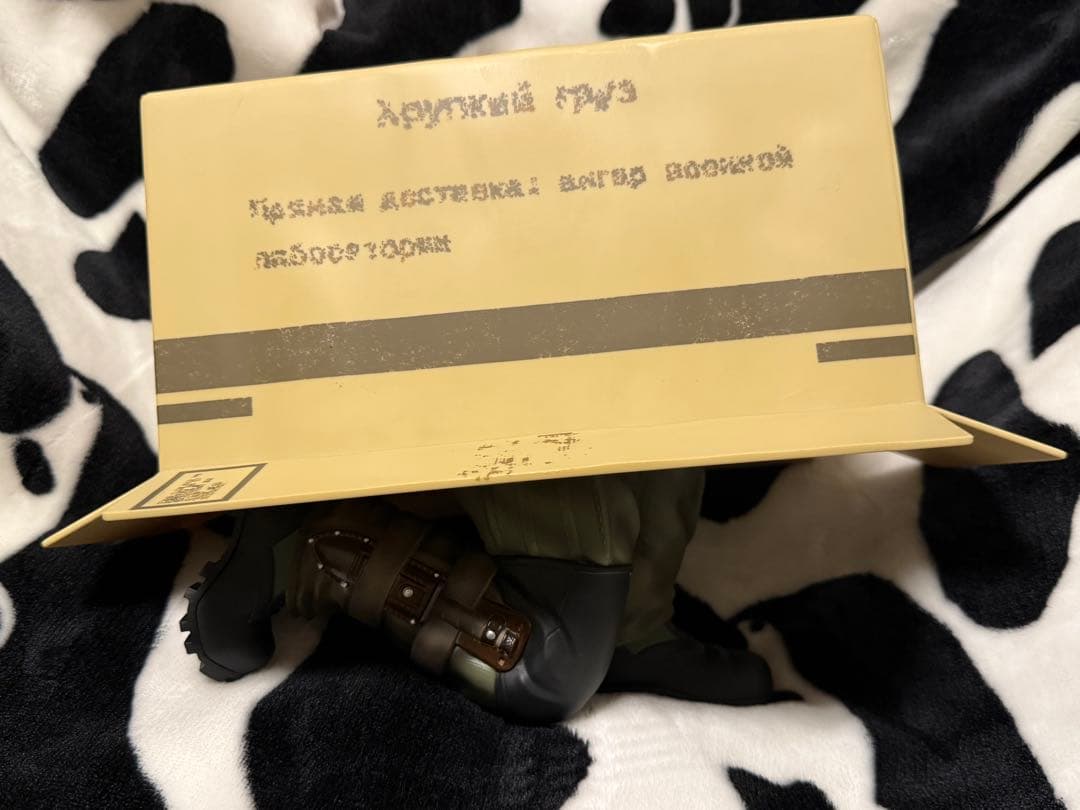 一番くじ　メタルギアソリッド A賞　ダンボール潜入ティッシュケース