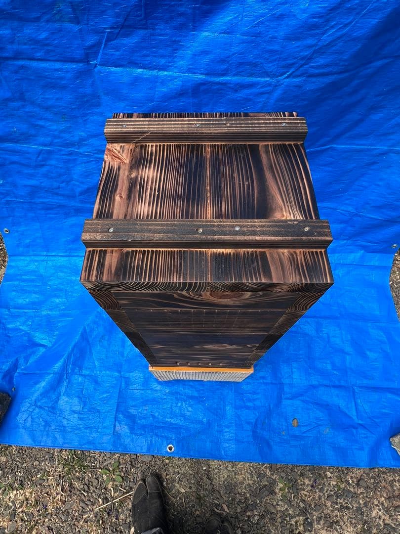 ニホンミツバチ飼育用巣箱 重箱式巣箱