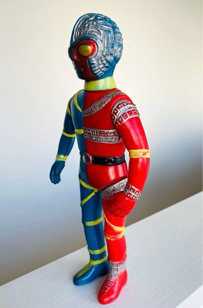 【当時物】キカイダー パチ 無版権 ソフビ スタンダードサイズ 28cm