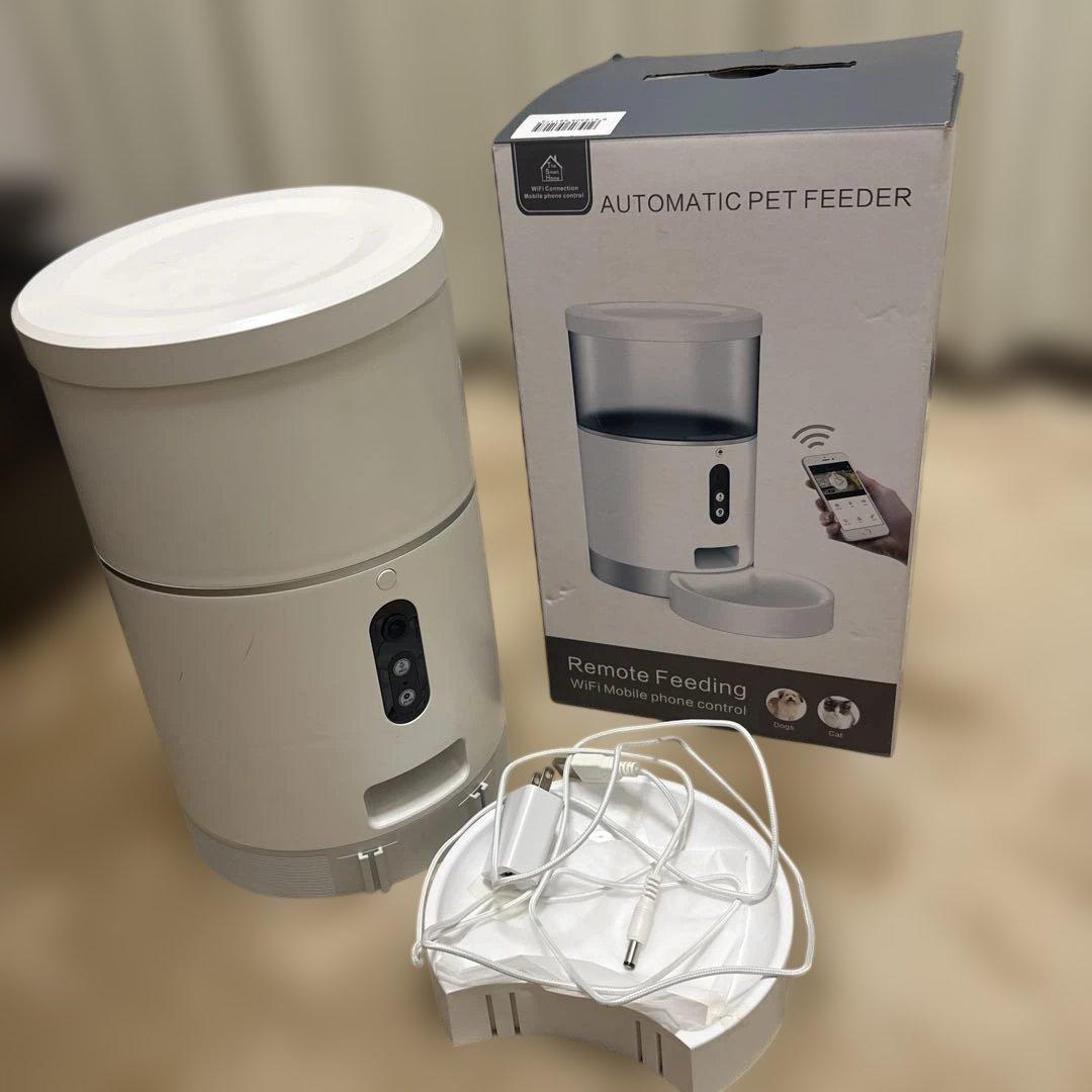 AUTOMATIC PET FEEDER 自動給餌器　新品未使用 Amazon | ジェックス 【 PURE 】 PET AUTO FEEDER 犬猫用自動給餌器