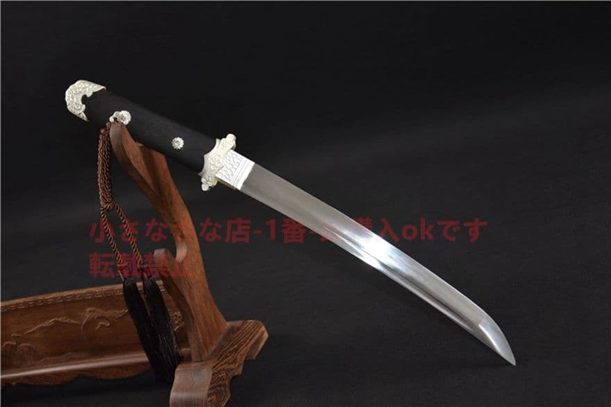 曲げ型簡装唐刀（短めの花梨木鞘）古兵器   武具　日本刀　模造刀 居合刀