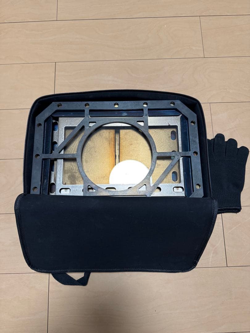 POMOLY x CAMPING TOGETHER焚き火台 ミョルニル チタン製