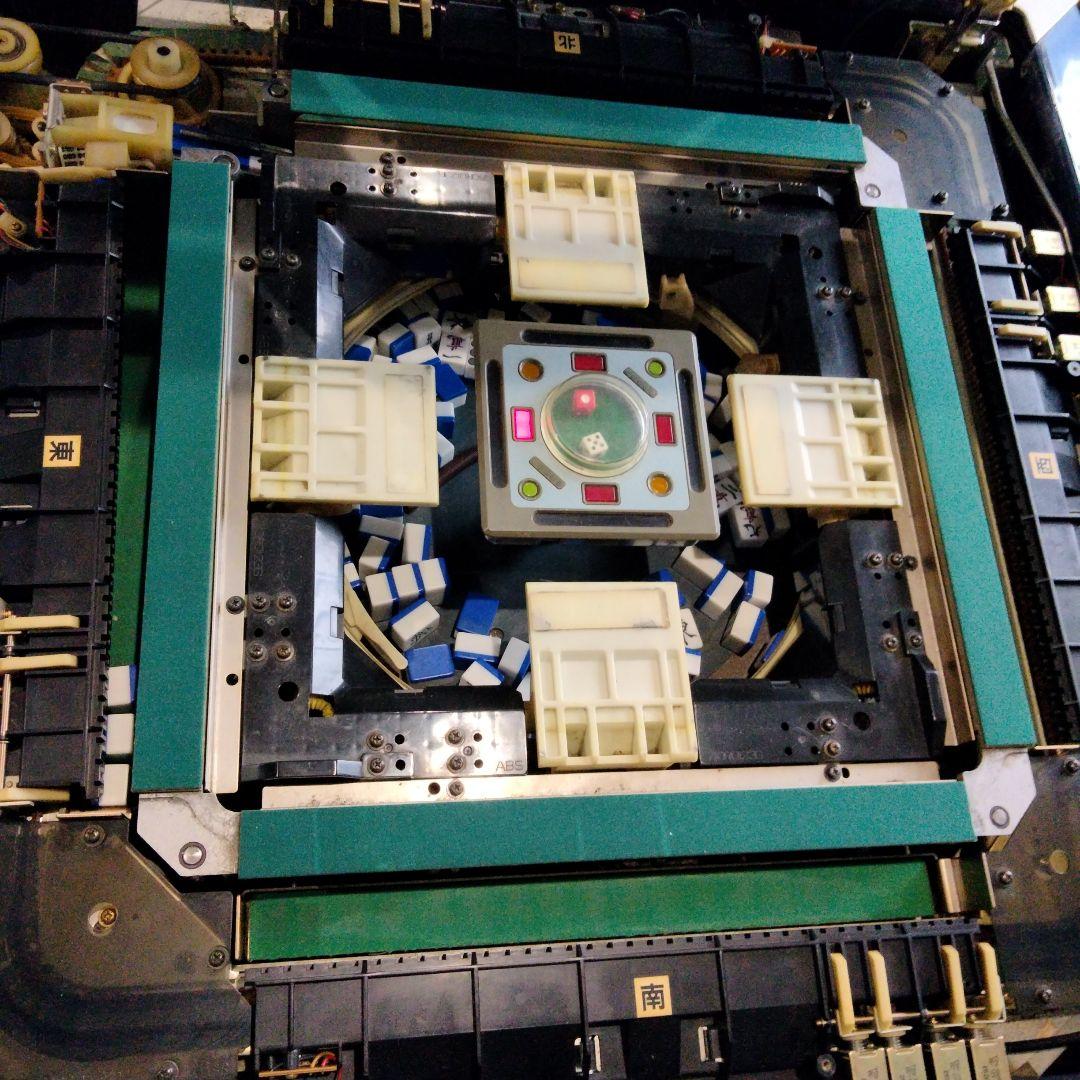 10 ジャンク　直接可　全自動麻雀卓 点数表示 WakWak枠　天枠　点棒　牌