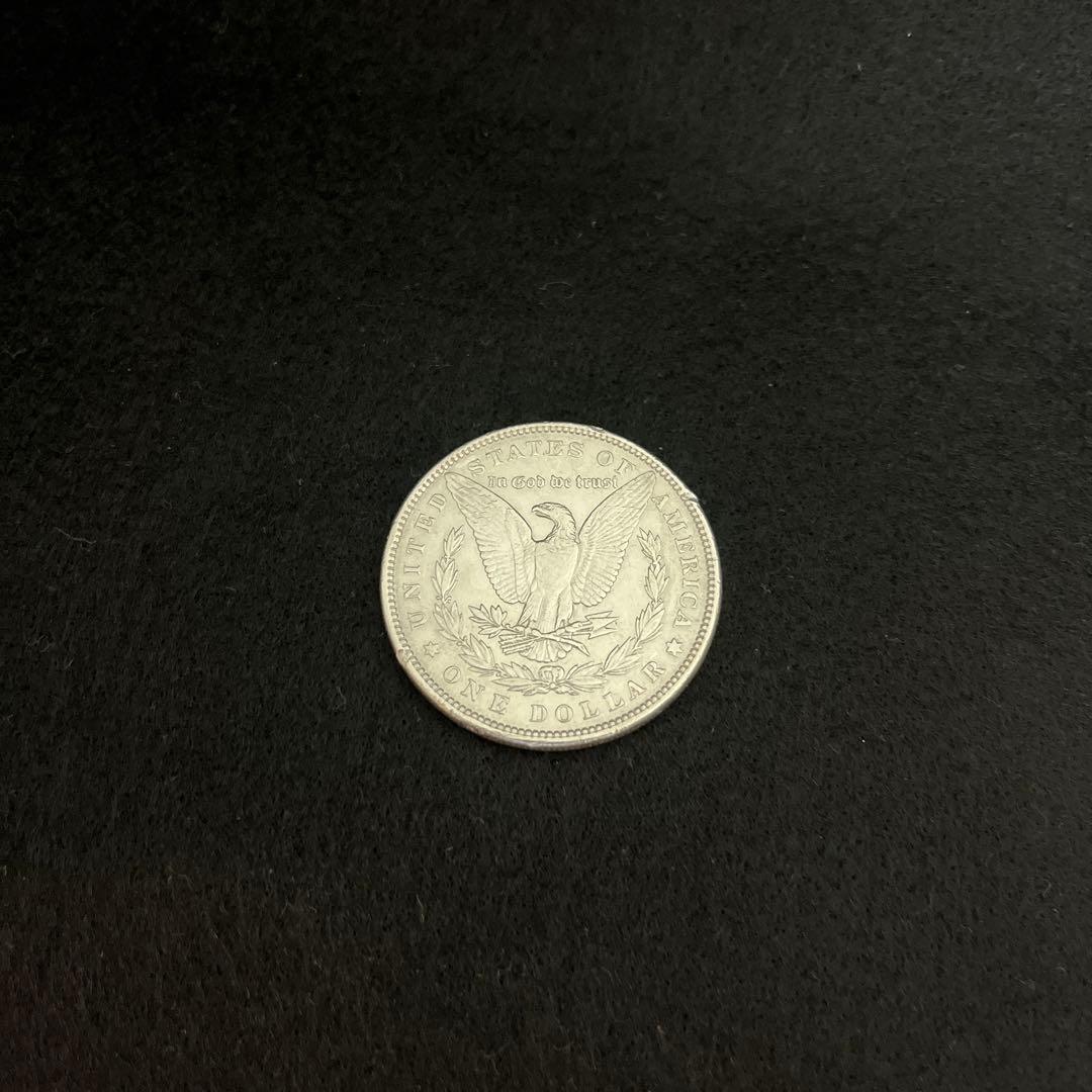 アメリカモルガン1ドル銀貨 1884年26.6グラムミント無し ④