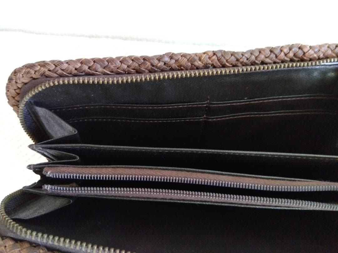 国産　山葡萄の長財布