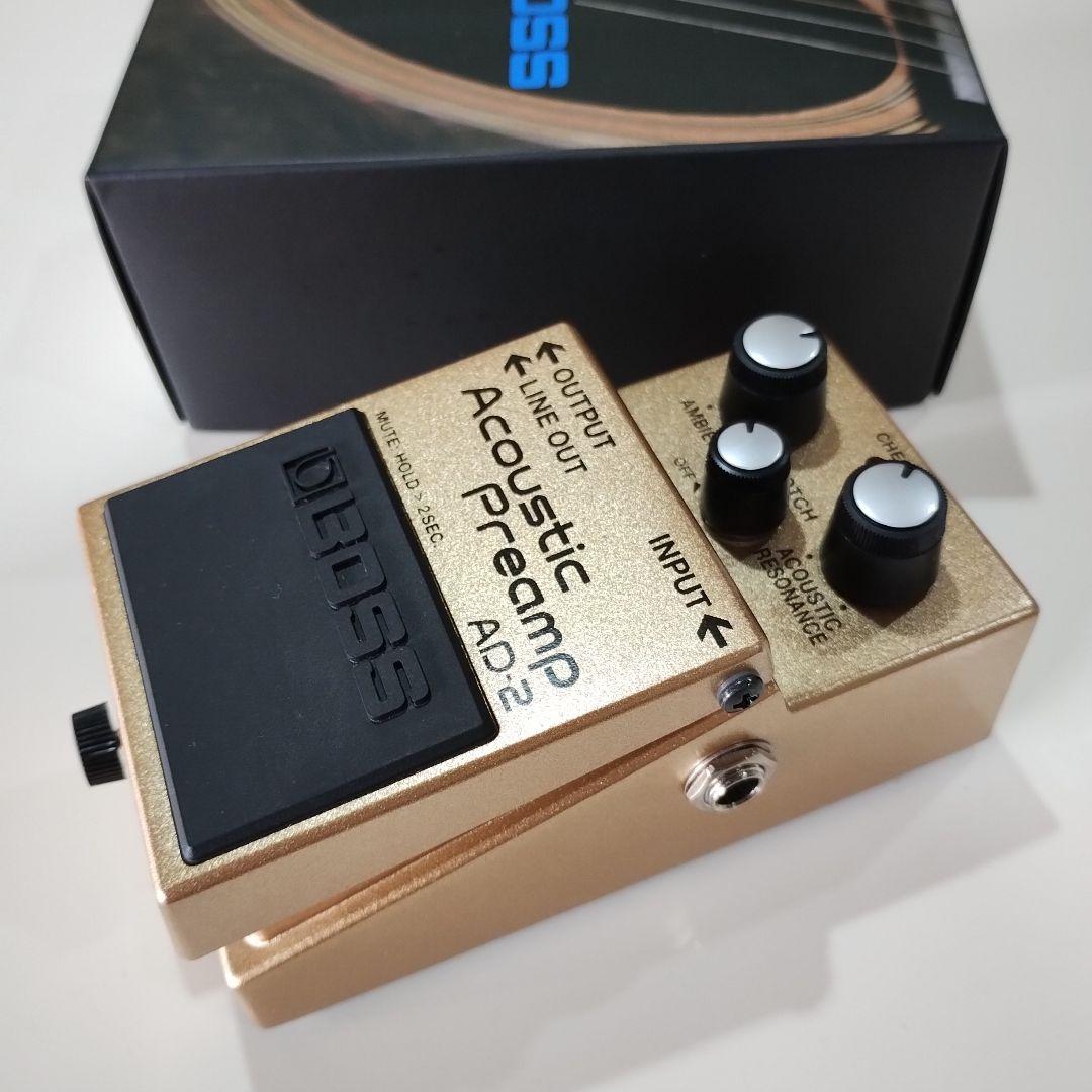 BOSS アコースティックプリアンプ AD-2 BOSS AD-2 Acoustic Preamp