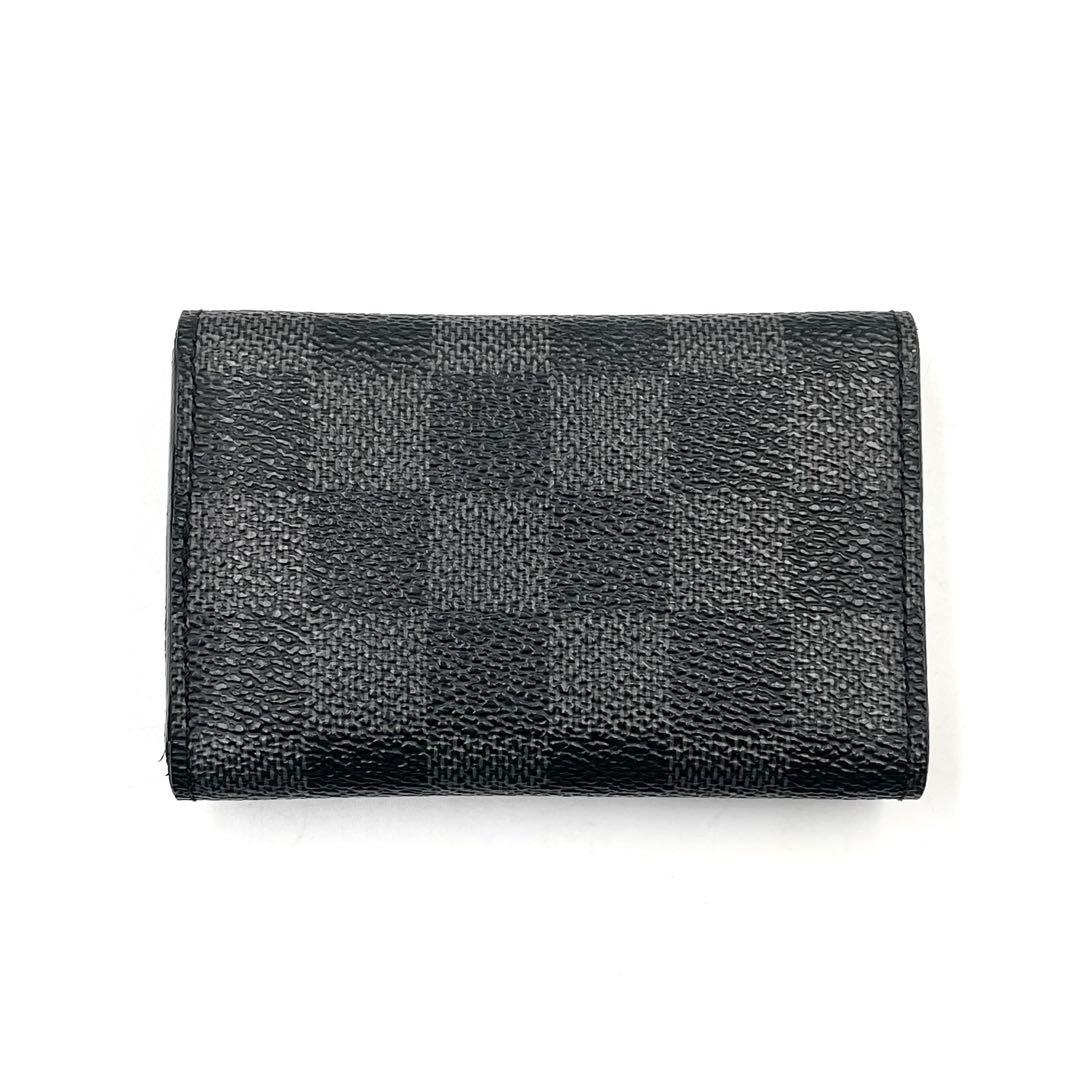 《超美品》 ルイヴィトン キーケース ダミエグラフィット ミュルティクレ 6連