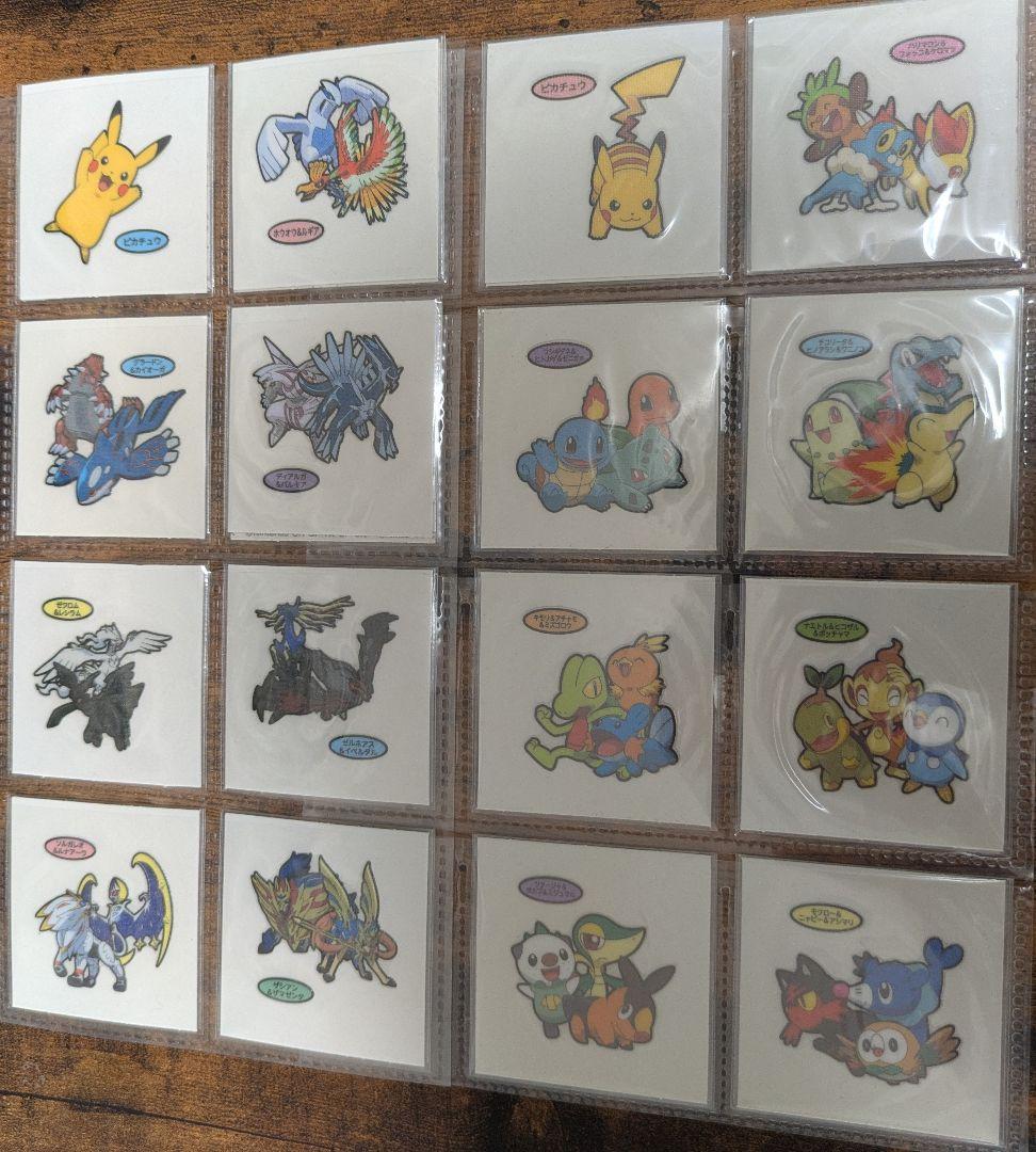 【非売品】ポケモンパンのポケモンデコキャラシール　1枚目と2枚目のみ ポケモン』初期を彷彿とさせるラインナップ！「ポケモンパン